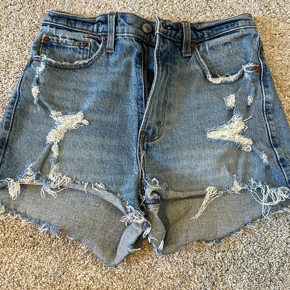 Curve love high rise mom shorts
